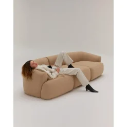 Divano Componibile 3 Posti In Boucle Sofia*Westwing Collection Fashion