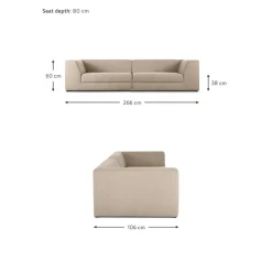 Divano Componibile 3 Posti Grant*Westwing Collection Discount