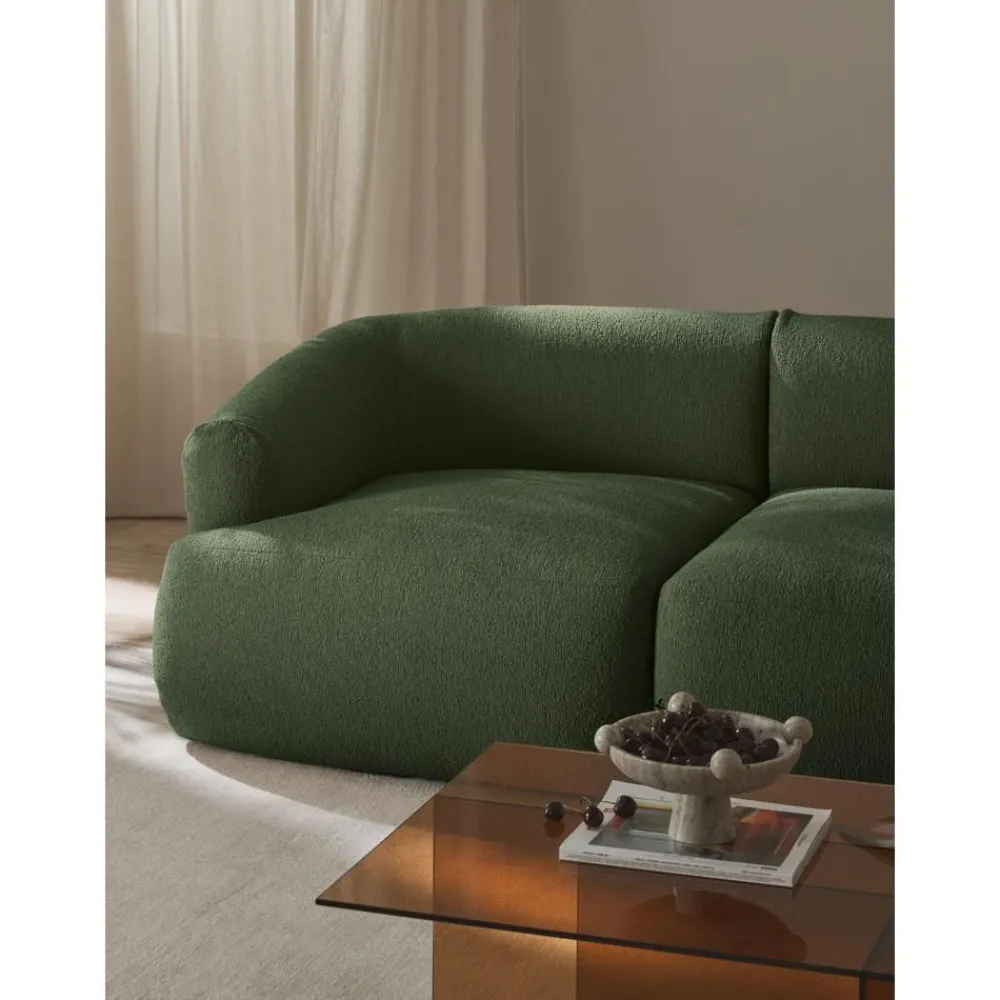 Divano Componibile 2 Posti In Boucle Sofia*Westwing Collection New