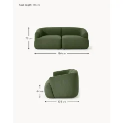 Divano Componibile 2 Posti In Boucle Sofia*Westwing Collection New