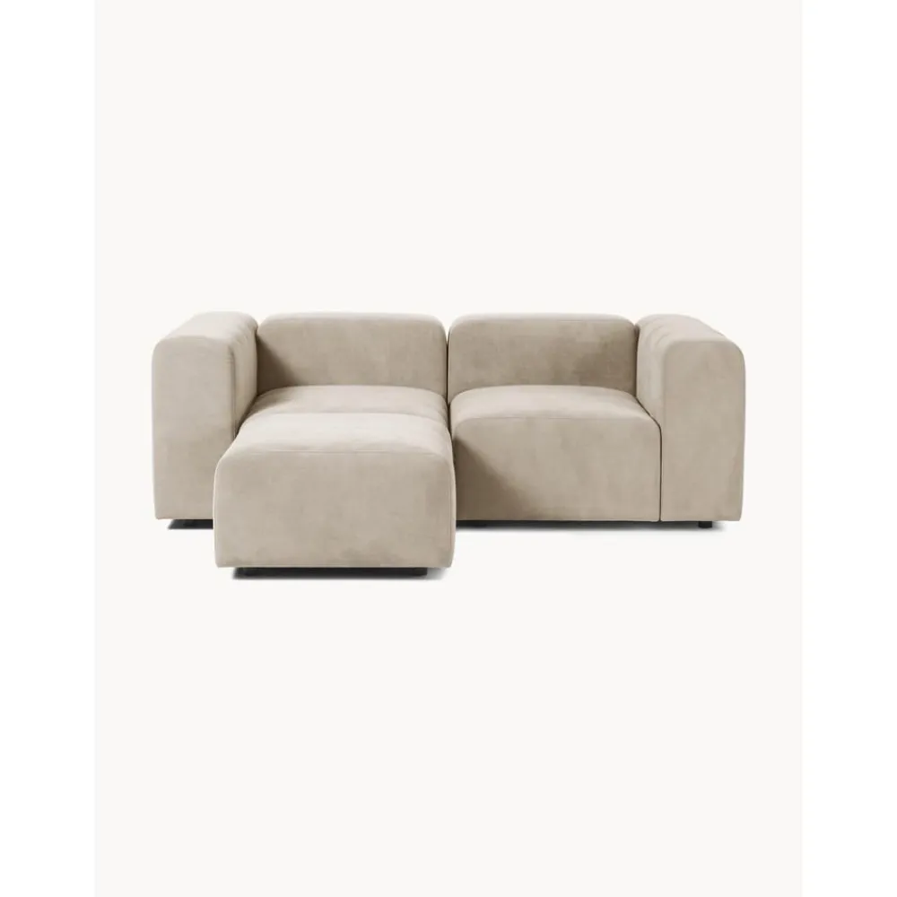 Divano Componibile 3 Posti Con Poggiapiedi Lena*Westwing Collection Best