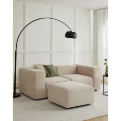 Divano Componibile 3 Posti Con Poggiapiedi Lena*Westwing Collection Best