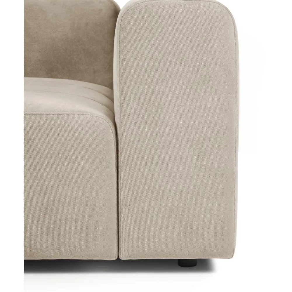 Divano Componibile 3 Posti Con Poggiapiedi Lena*Westwing Collection Best