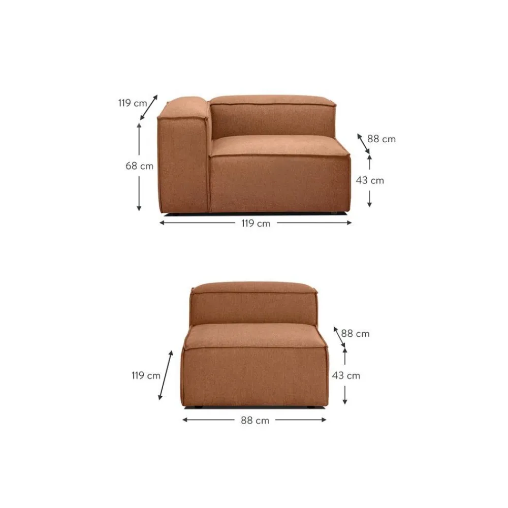 Divano Componibile 4 Posti Lennon*Westwing Collection Clearance