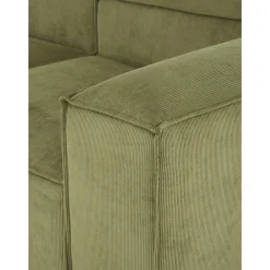 Divano Componibile 4 Posti In Velluto A Coste Con Poggiapiedi Lennon*Westwing Collection Hot