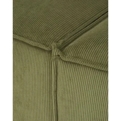 Divano Componibile 4 Posti In Velluto A Coste Con Poggiapiedi Lennon*Westwing Collection Hot