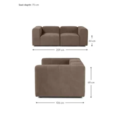 Divano Componibile 3 Posti Lena*Westwing Collection Discount