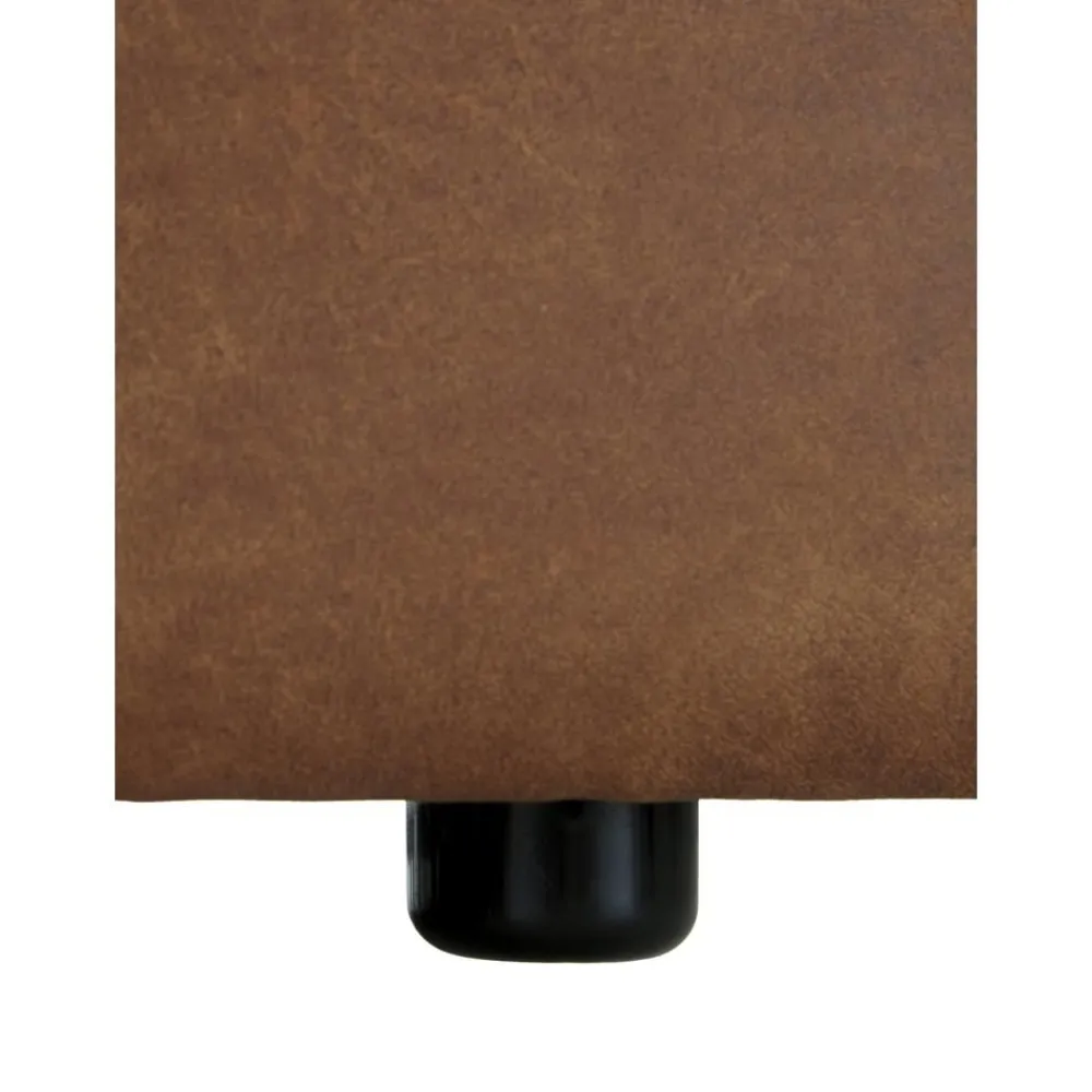 Divano Componibile 3 Posti In Pelle Riciclata Lennon*Westwing Collection New