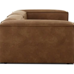 Divano Componibile 3 Posti In Pelle Riciclata Lennon*Westwing Collection New