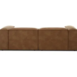 Divano Componibile 3 Posti In Pelle Riciclata Lennon*Westwing Collection New