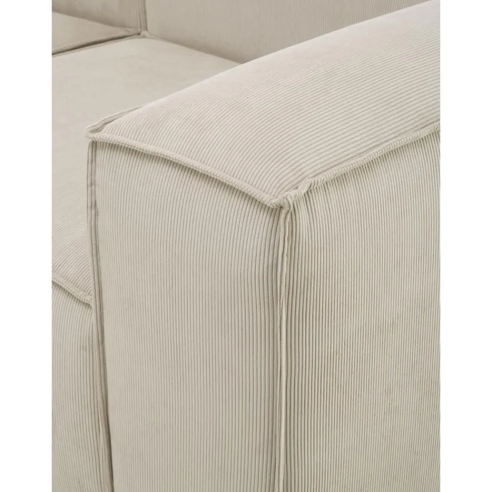 Divano Componibile 3 Posti In Velluto A Coste Lennon*Westwing Collection Discount