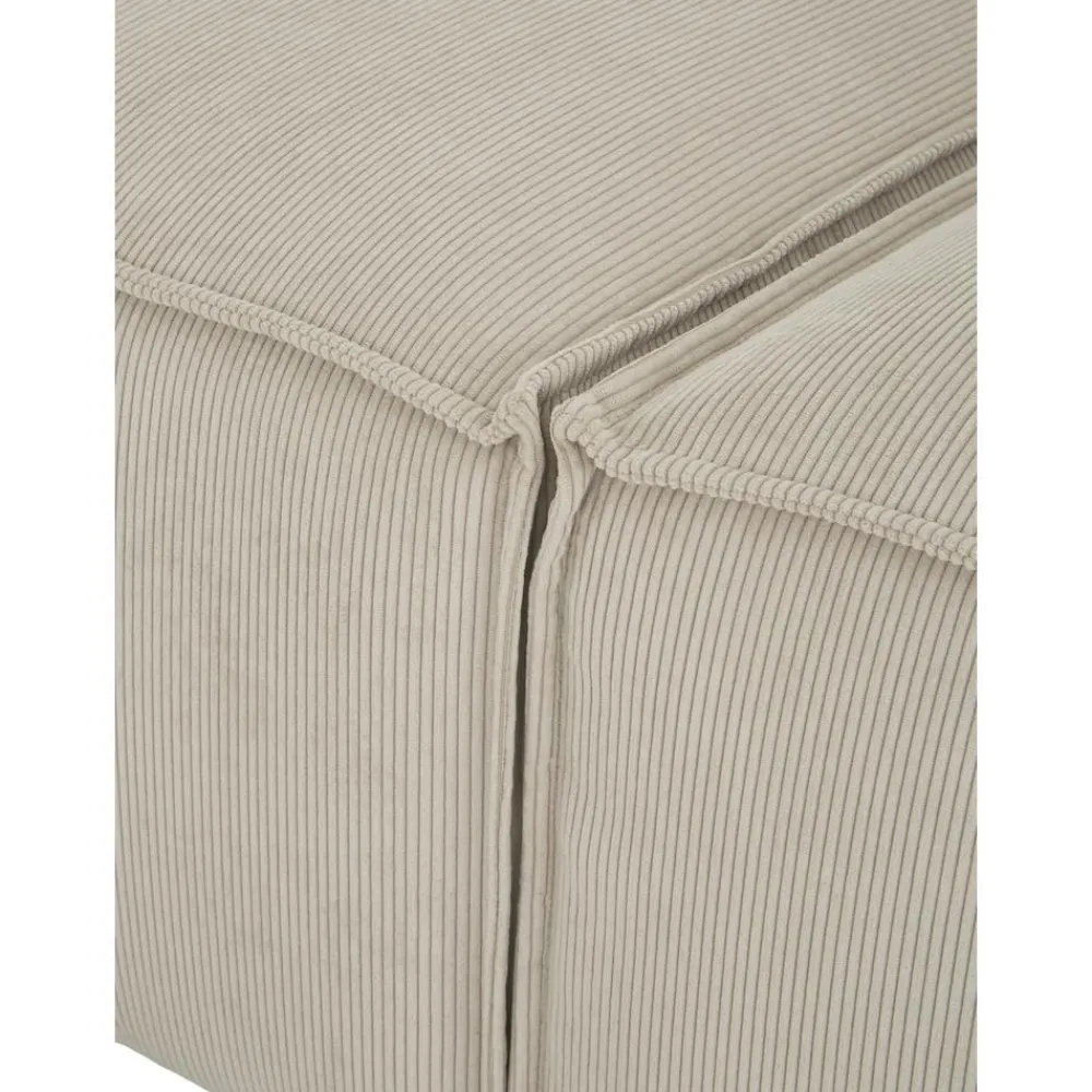 Divano Componibile 3 Posti In Velluto A Coste Lennon*Westwing Collection Discount