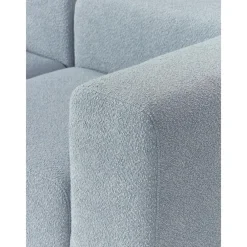 Divano Componibile 4 Posti In Boucle Con Poggiapiedi Lena*Westwing Collection New