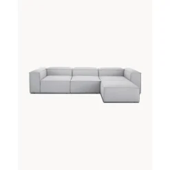 Divano Componibile 4 Posti Con Poggiapiedi Lennon*Westwing Collection New