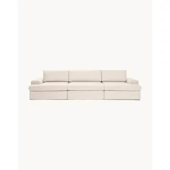 Divano Componibile 4 Posti Con Rivestimento Sfoderabile Russell*Westwing Collection New