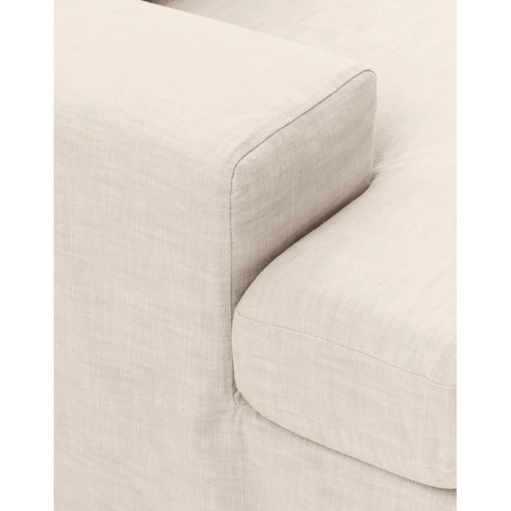 Divano Componibile 4 Posti Con Rivestimento Sfoderabile Russell*Westwing Collection New