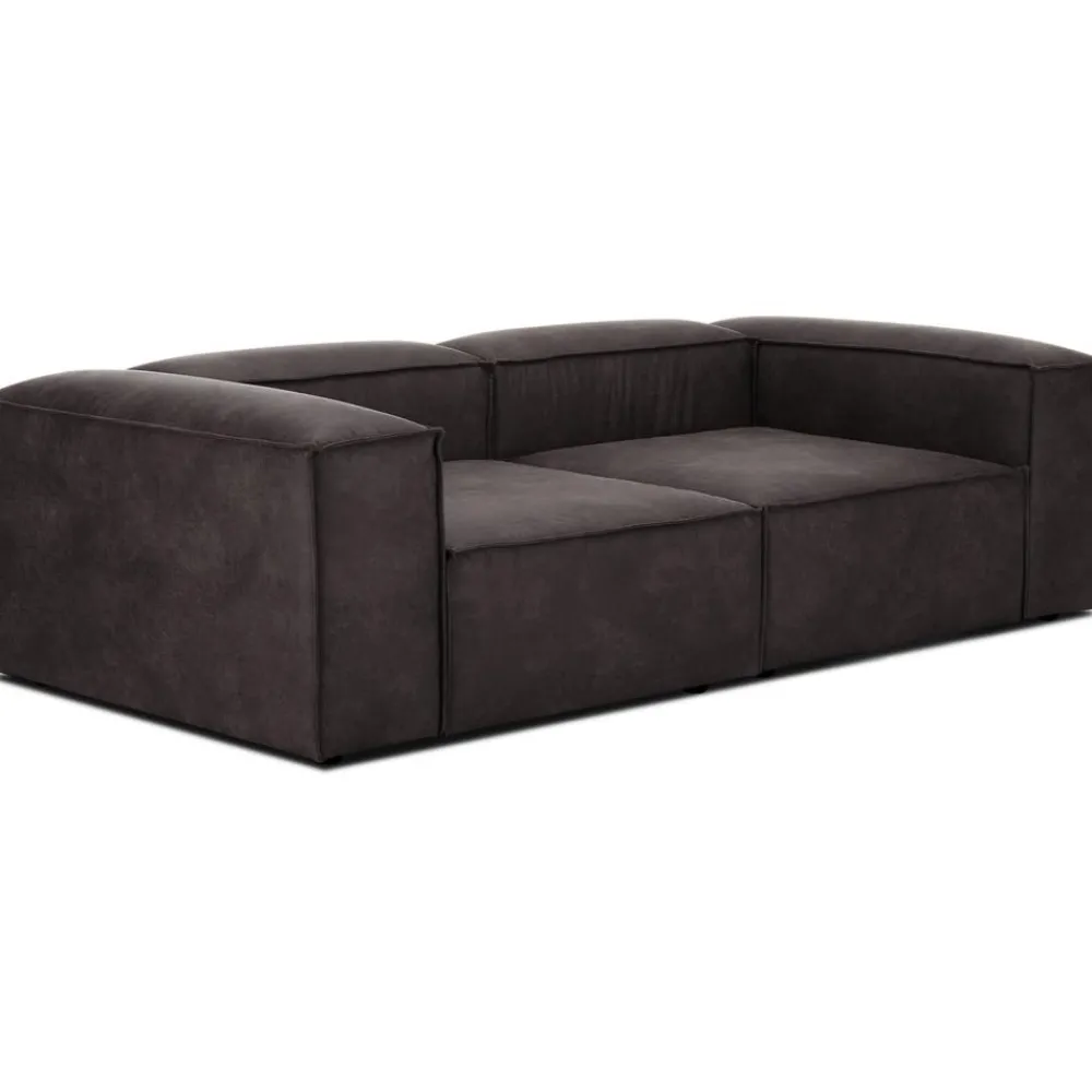 Divano Componibile 3 Posti In Pelle Riciclata Lennon*Westwing Collection Best