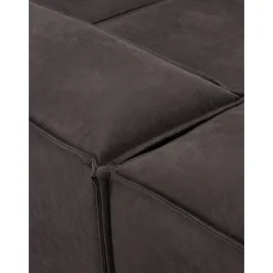 Divano Componibile 3 Posti In Pelle Riciclata Lennon*Westwing Collection Best