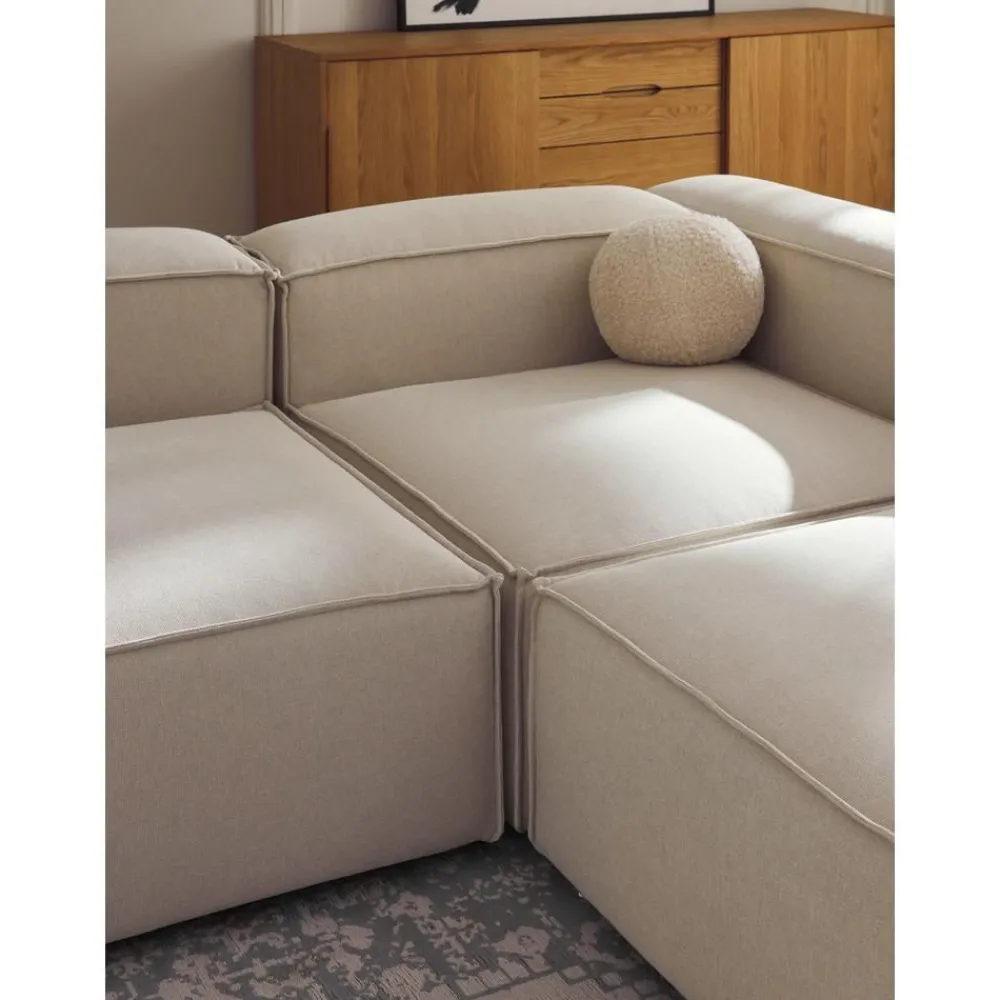 Divano Componibile 4 Posti Con Poggiapiedi Lennon*Westwing Collection Sale