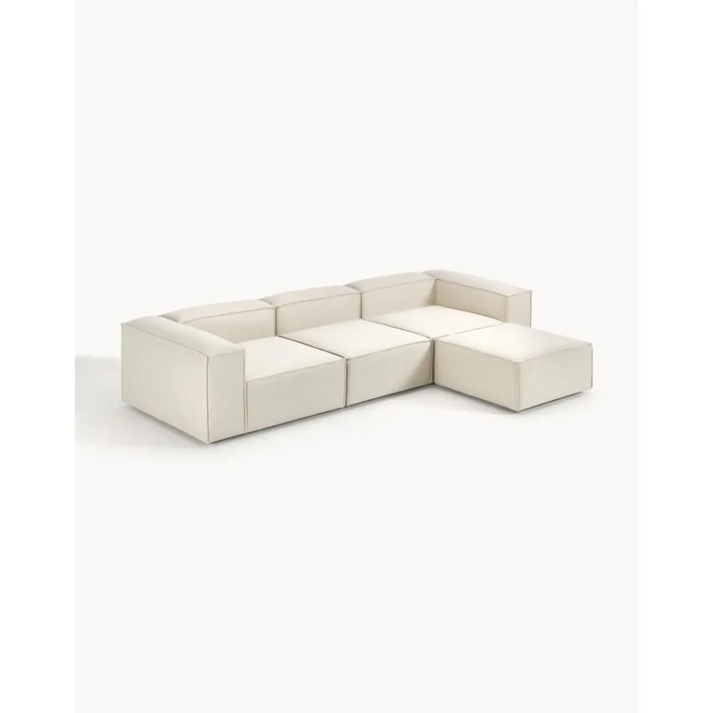 Divano Componibile 4 Posti Con Poggiapiedi Lennon*Westwing Collection Sale