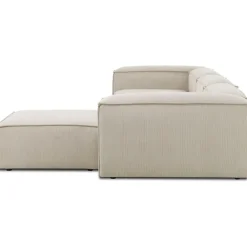 Divano Componibile 4 Posti In Velluto A Coste Con Poggiapiedi Lennon*Westwing Collection Hot