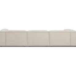 Divano Componibile 4 Posti In Velluto A Coste Con Poggiapiedi Lennon*Westwing Collection Hot