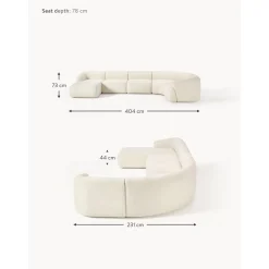 Divano Componibile In Teddy Sofia*Westwing Collection Sale