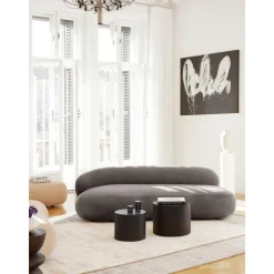 Divano Curvo 3 Posti Alba*Westwing Collection New