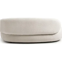 Divano Curvo 2 Posti In Teddy Alba*Westwing Collection Outlet