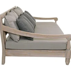 Divano Da Giardino 4 Posti In Legno Di Teak Bali*Bizzotto Discount