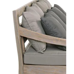 Divano Da Giardino 4 Posti In Legno Di Teak Bali*Bizzotto Discount