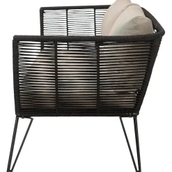 Divano Da Giardino 2 Posti In Tessuto Beige Mundo*Bloomingville Discount