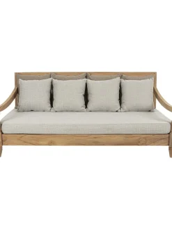 Divano Da Giardino 4 Posti In Legno Di Teak Bali