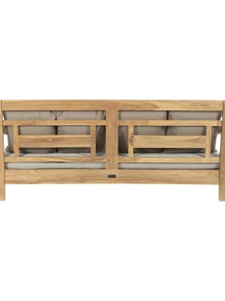 Divano Da Giardino 4 Posti In Legno Di Teak Bali