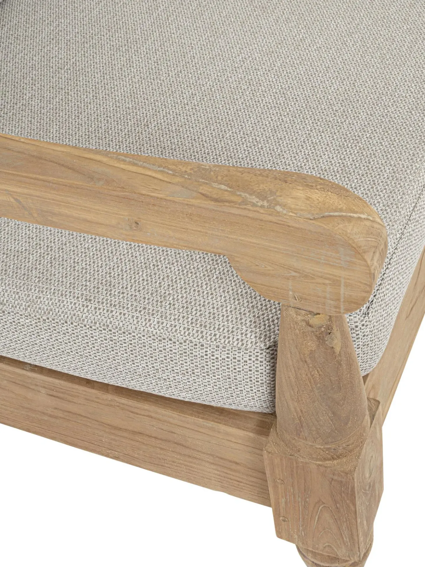 Divano Da Giardino 4 Posti In Legno Di Teak Bali