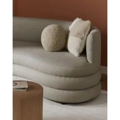 Divano Di Design 3 Posti In Boucle Solomon*Westwing Collection New