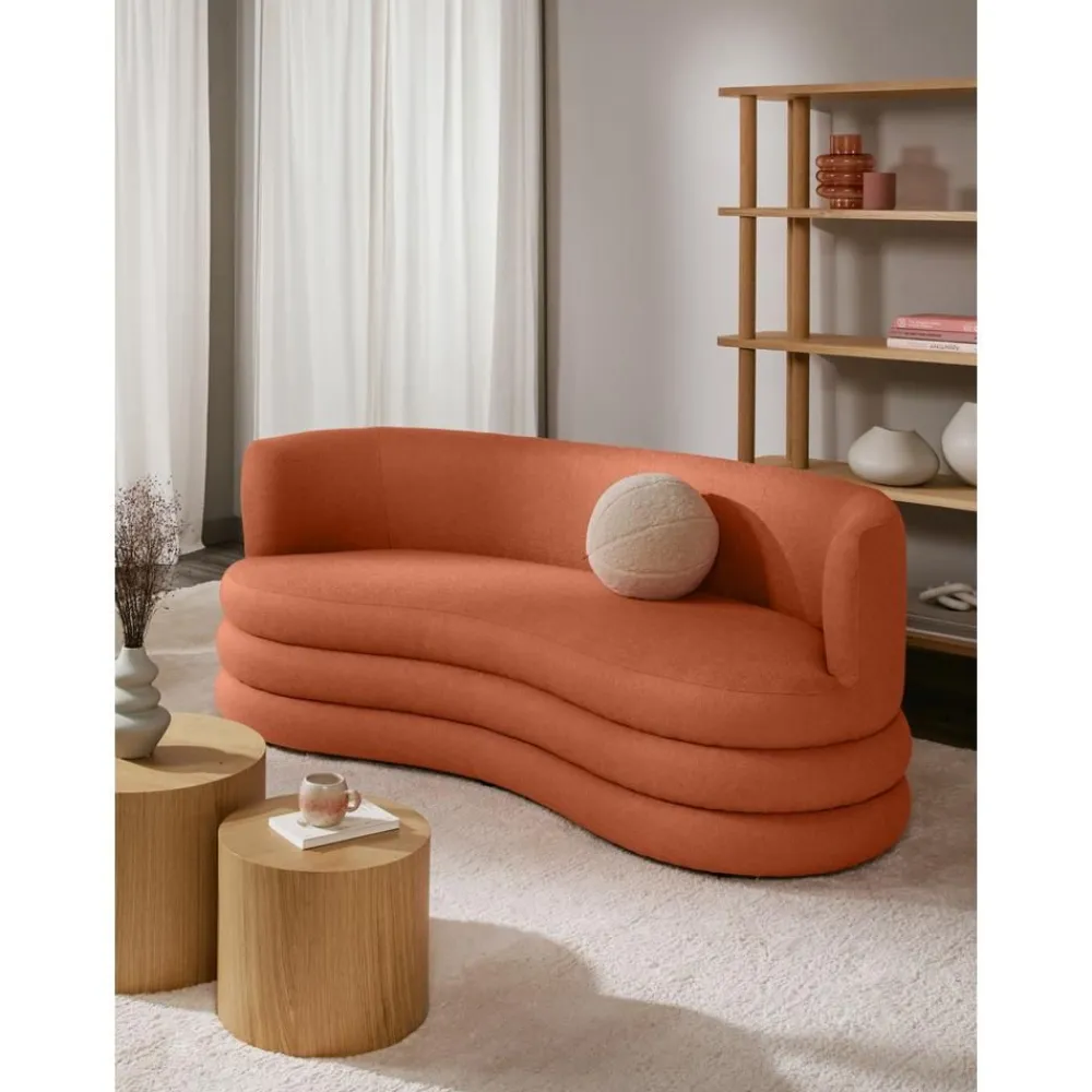 Divano Di Design 3 Posti In Boucle Solomon*Westwing Collection Hot