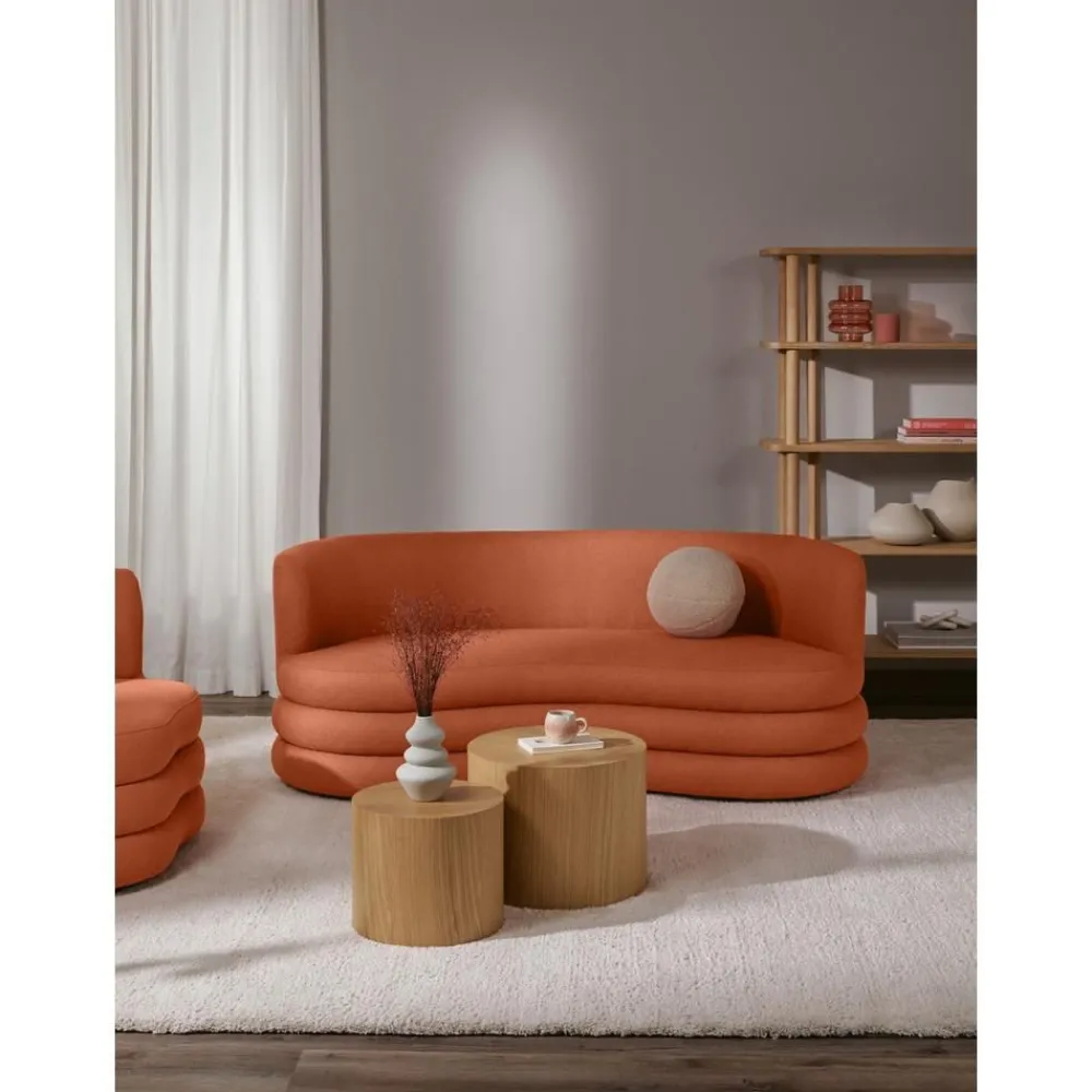 Divano Di Design 3 Posti In Boucle Solomon*Westwing Collection Hot