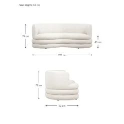 Divano Di Design 3 Posti Solomon*Westwing Collection Best