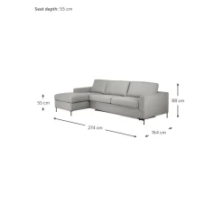 Divano Letto 3 Posti Con Materasso Cucita*Westwing Collection Discount