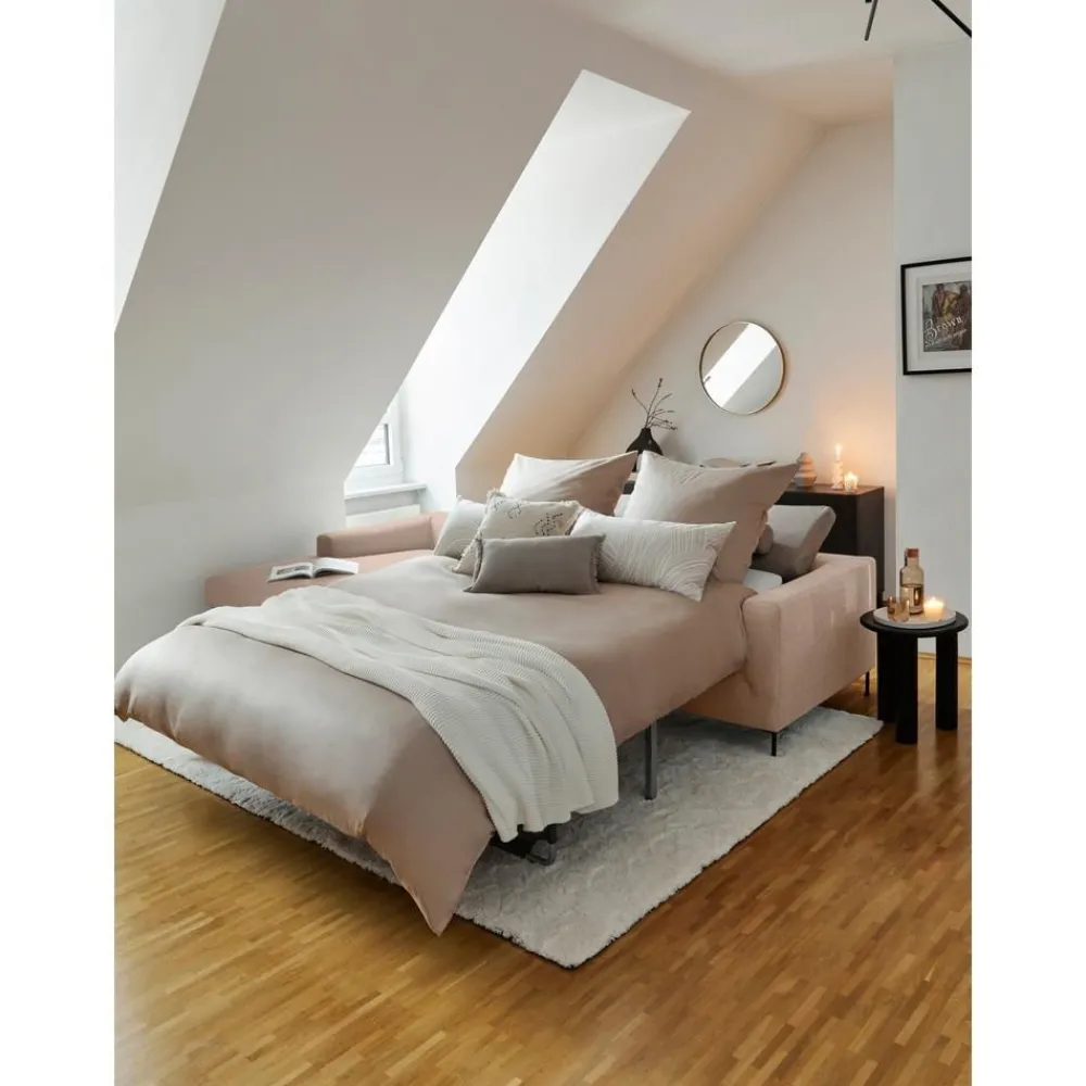 Divano Letto 3 Posti Con Materasso Cucita*Westwing Collection Outlet