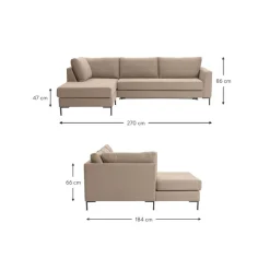 Divano Letto 3 Posti Con Materasso Luna*Westwing Collection Outlet