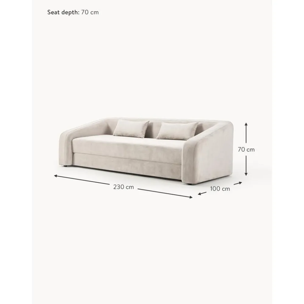 Divano Letto 3 Posti Eliot*Westwing Collection Clearance