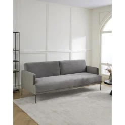 Divano Letto 3 Posti In Velluto Fluente*Westwing Collection Hot