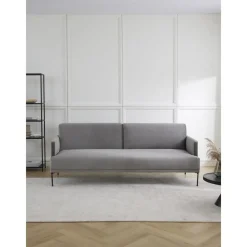 Divano Letto 3 Posti In Velluto Fluente*Westwing Collection Hot