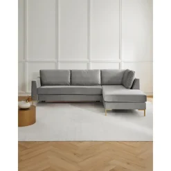 Divano Letto 3 Posti In Velluto Con Materasso Luna*Westwing Collection Sale