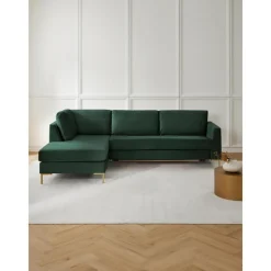 Divano Letto 3 Posti In Velluto Con Materasso Luna*Westwing Collection Sale