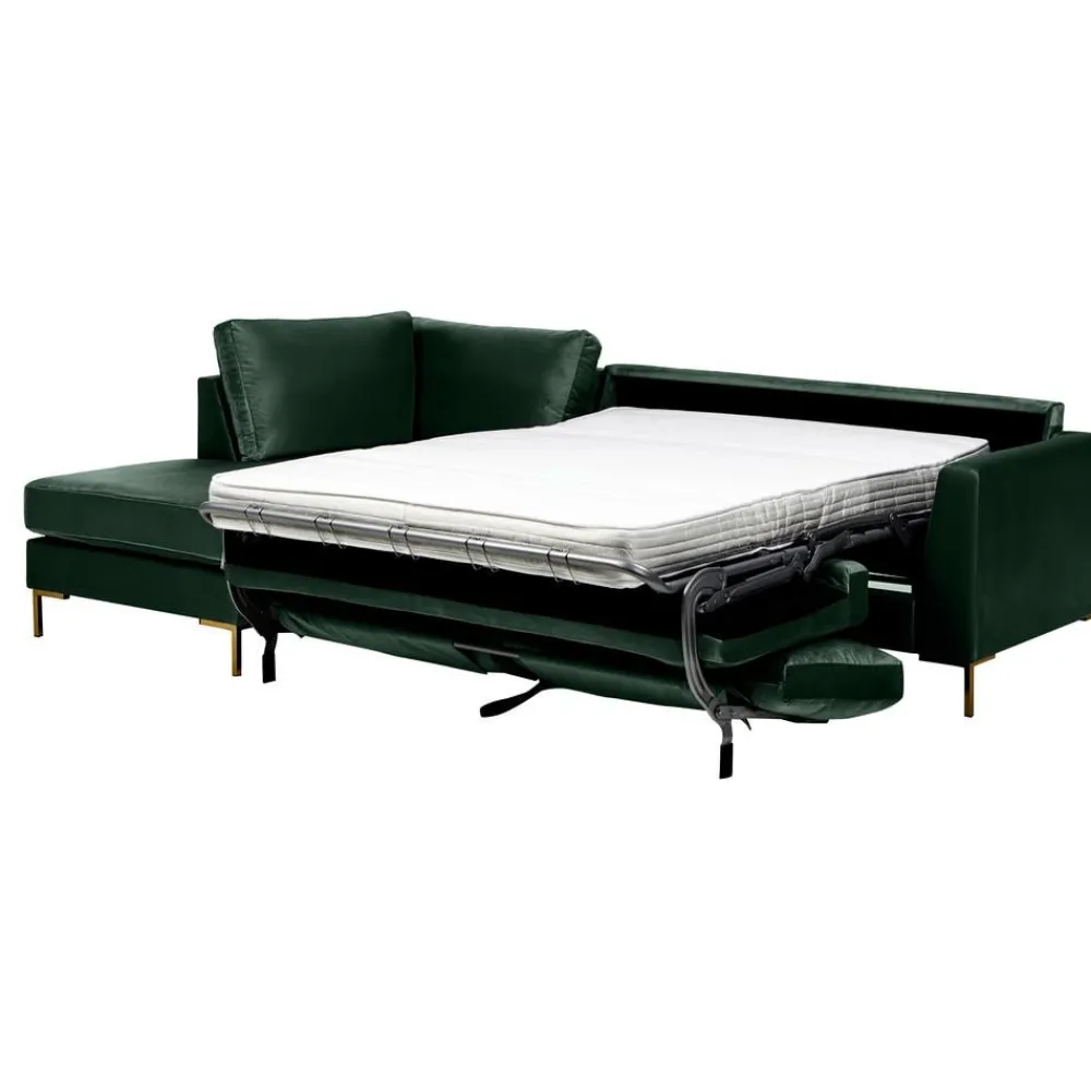 Divano Letto 3 Posti In Velluto Con Materasso Luna*Westwing Collection Sale