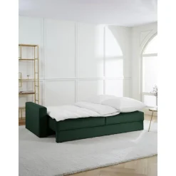 Divano Letto 3 Posti In Velluto Con Contenitore Tasha*Westwing Collection Discount