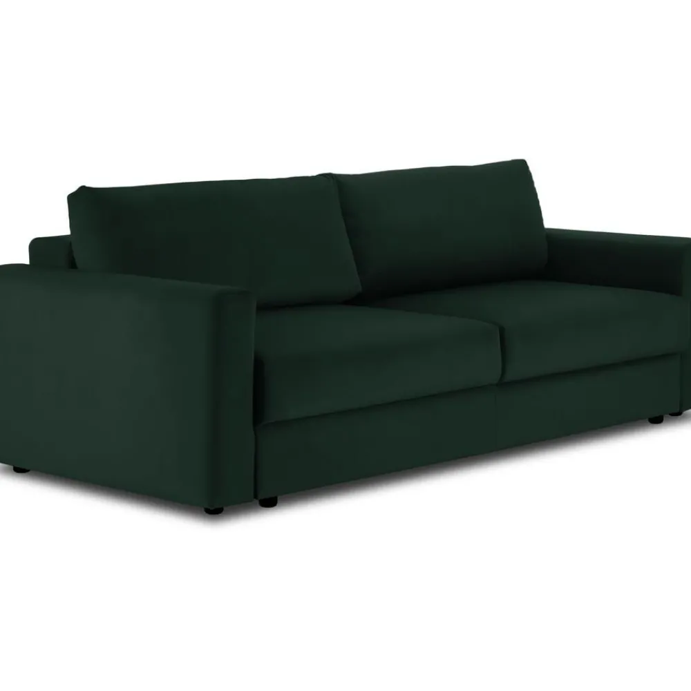 Divano Letto 3 Posti In Velluto Con Contenitore Tasha*Westwing Collection Discount